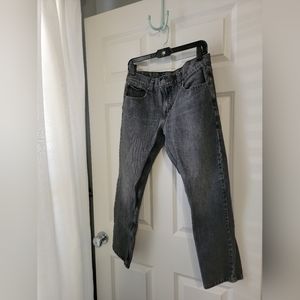 MEN'S BLACK DENIM LEVI'S 502 SIZE 30